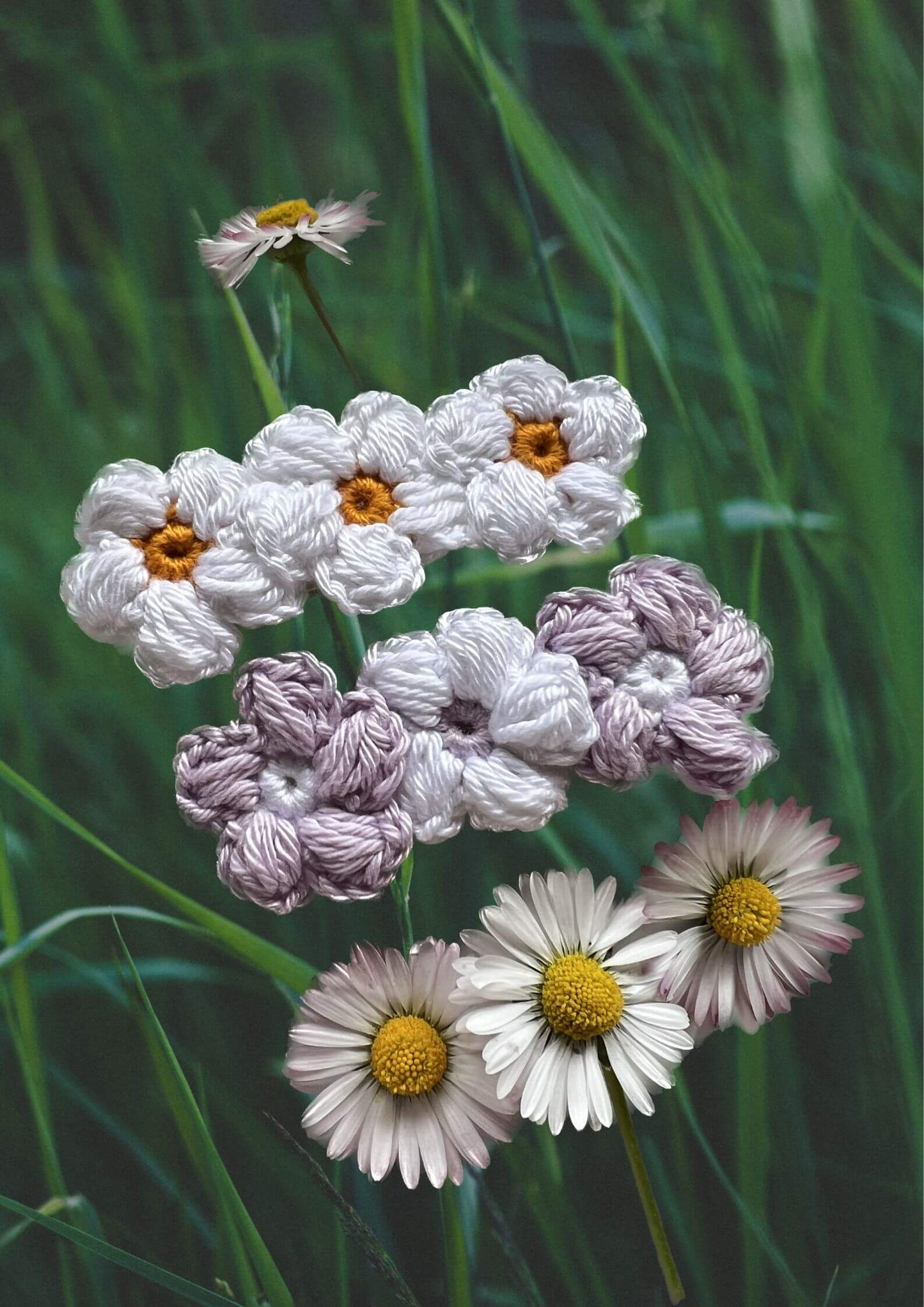 Heklane šnalice od pamuka (2 boje)