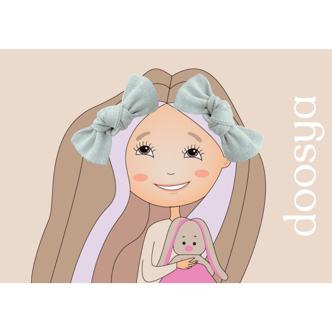 Mašne od lana "Simple" (4 boje)