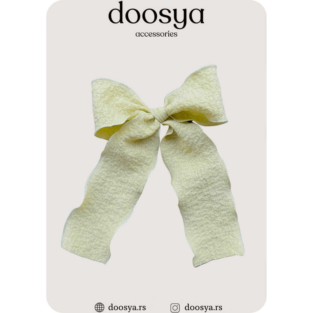 Velika mašna "Curly". (7 boja)