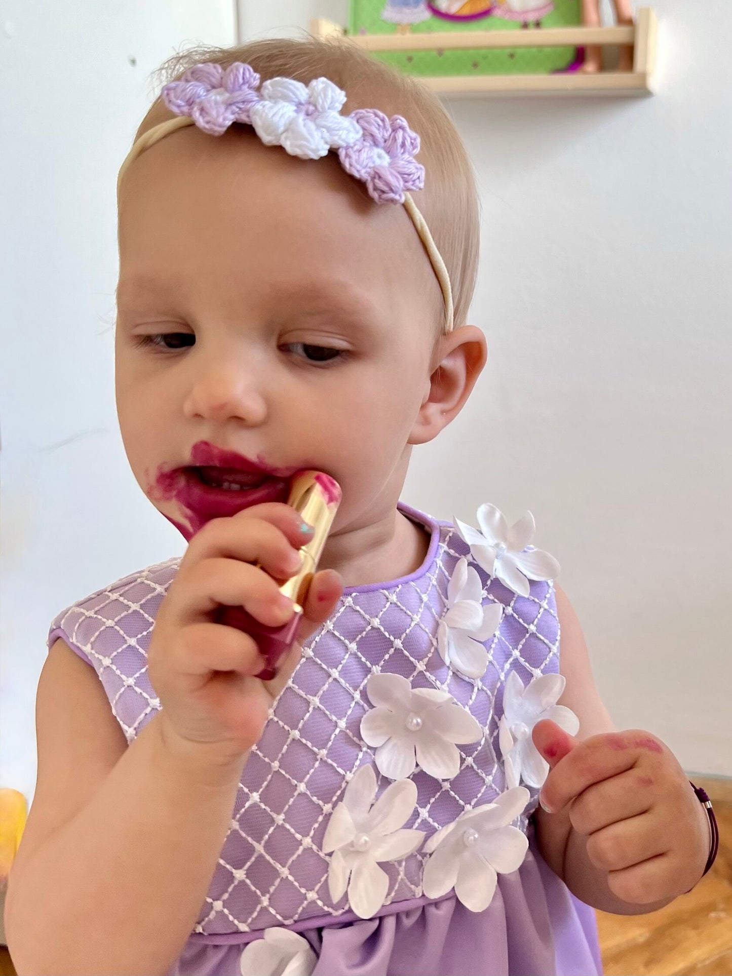 Trakice "Cvetici" za bebe do 2 godine (2 boje)