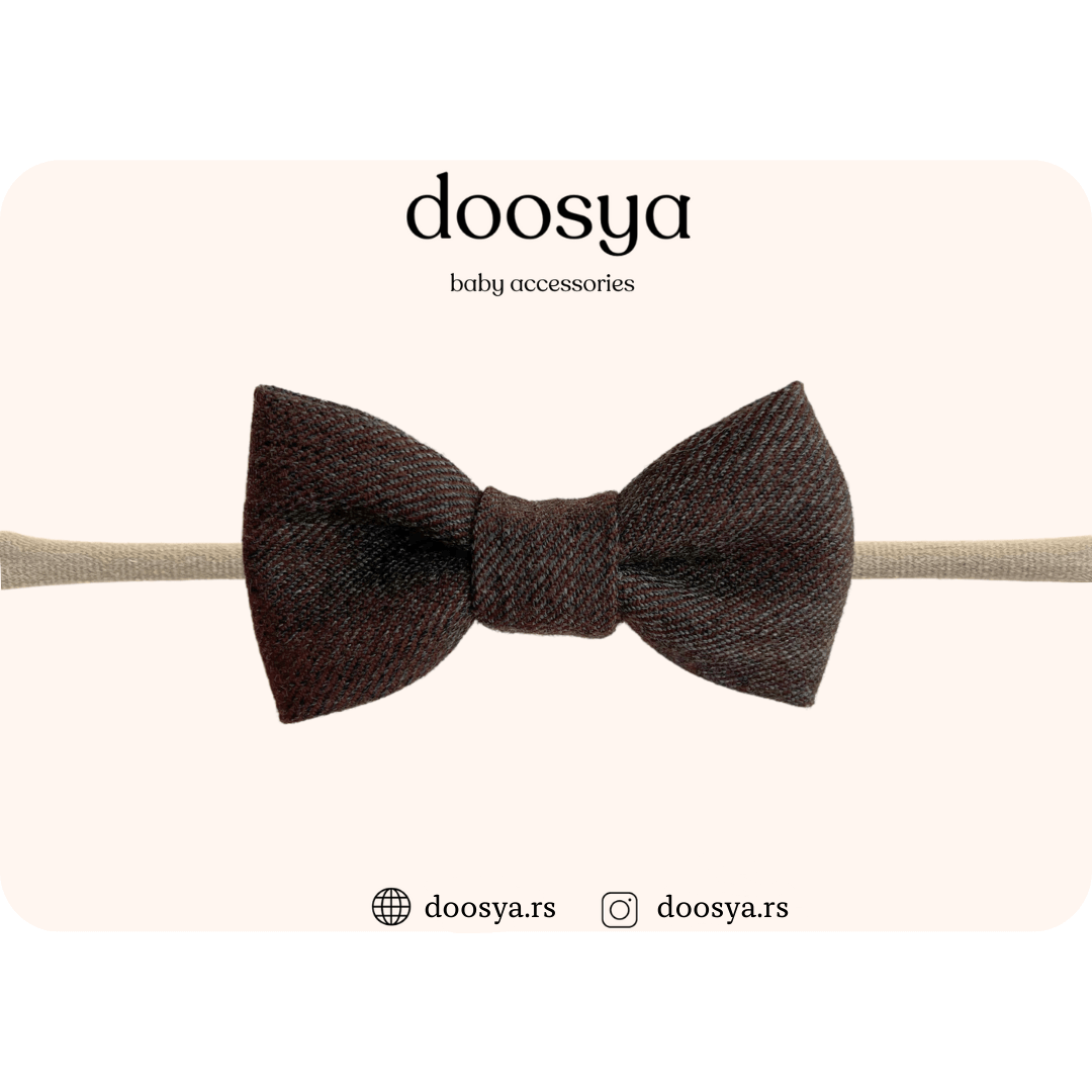 Trakice "Karirane" sa mašnom klasicnog oblika (6 boja)