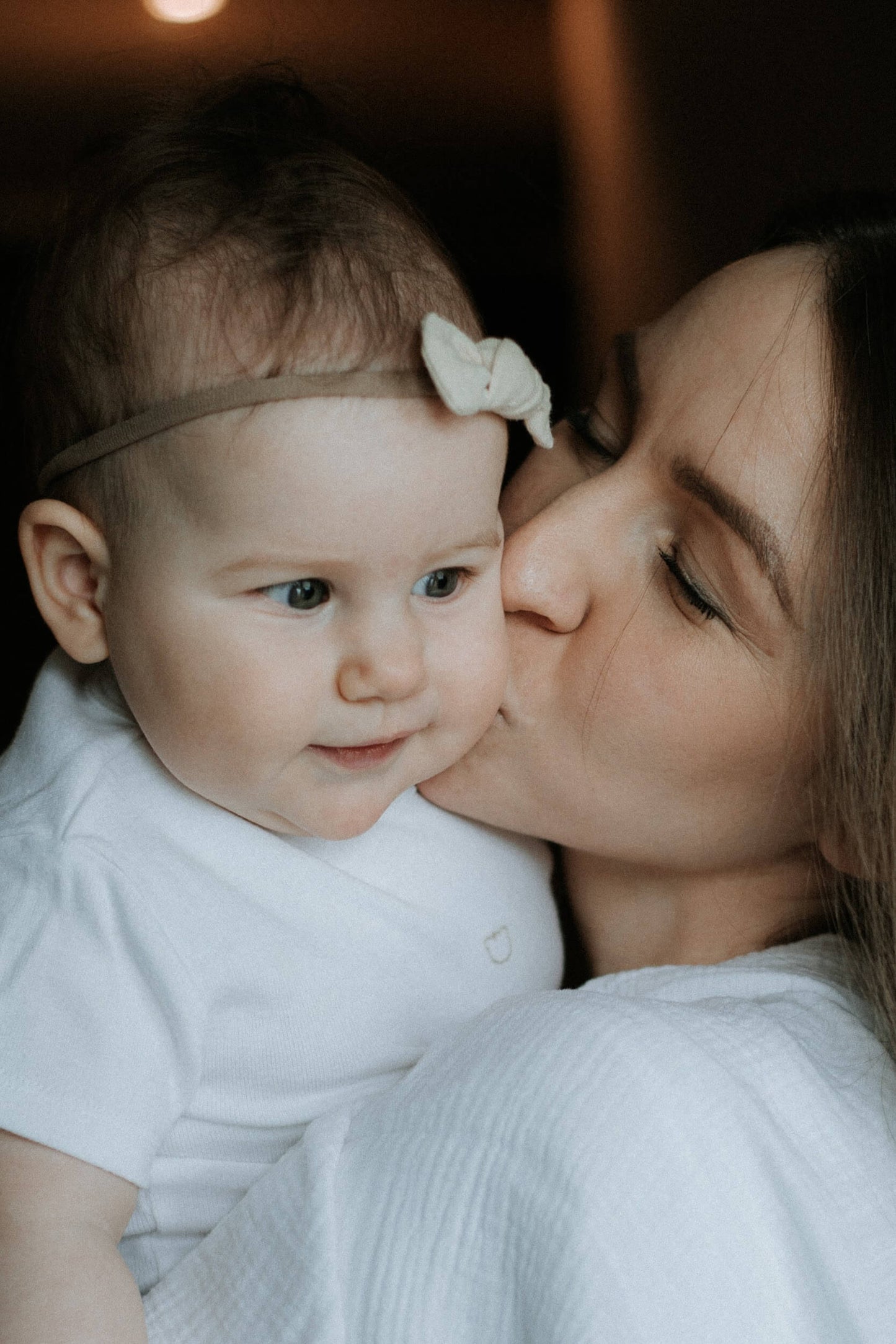 Trakice "Čvorčić" za bebe od muslina