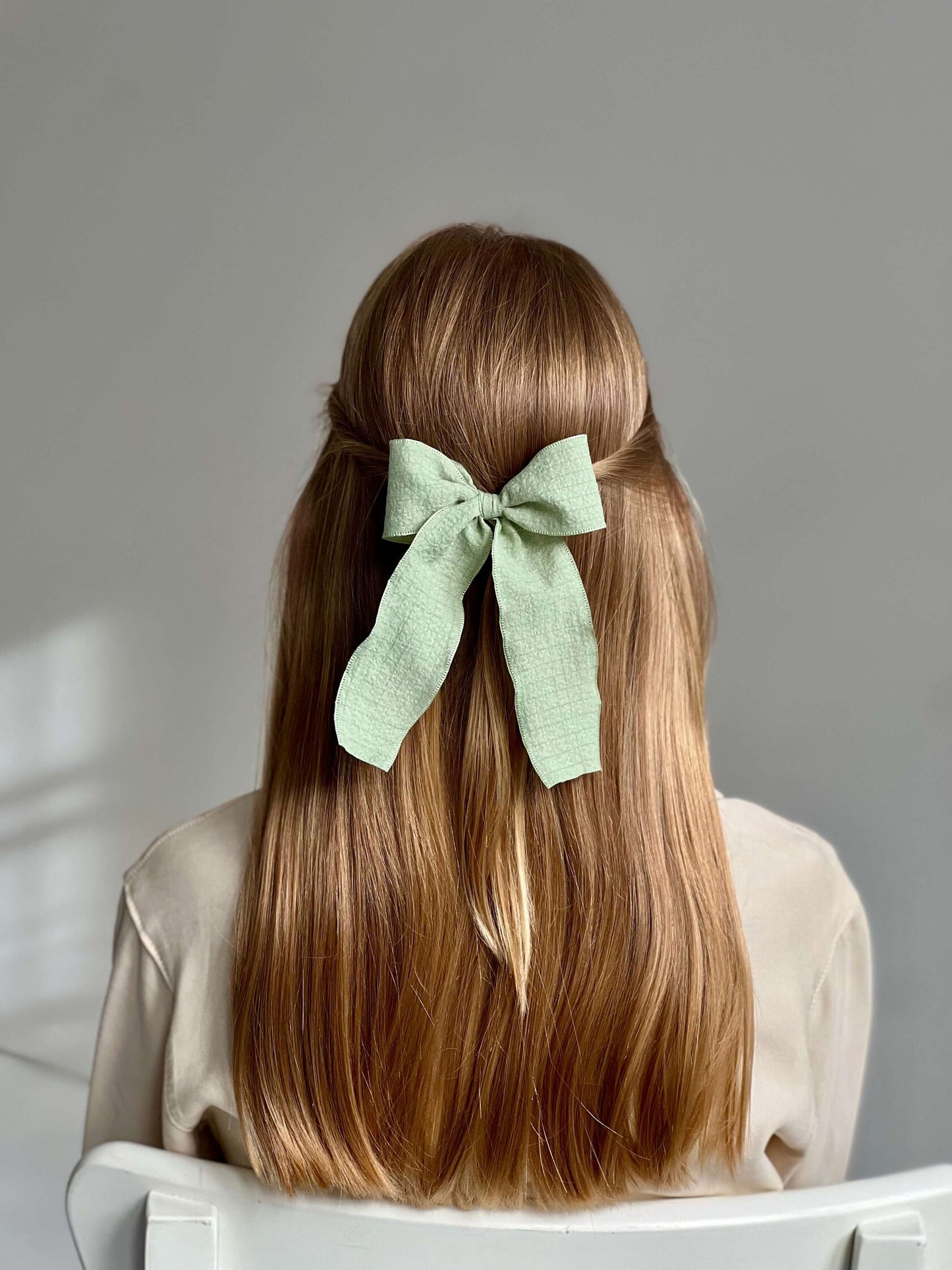 Velika mašna "Curly". (7 boja)