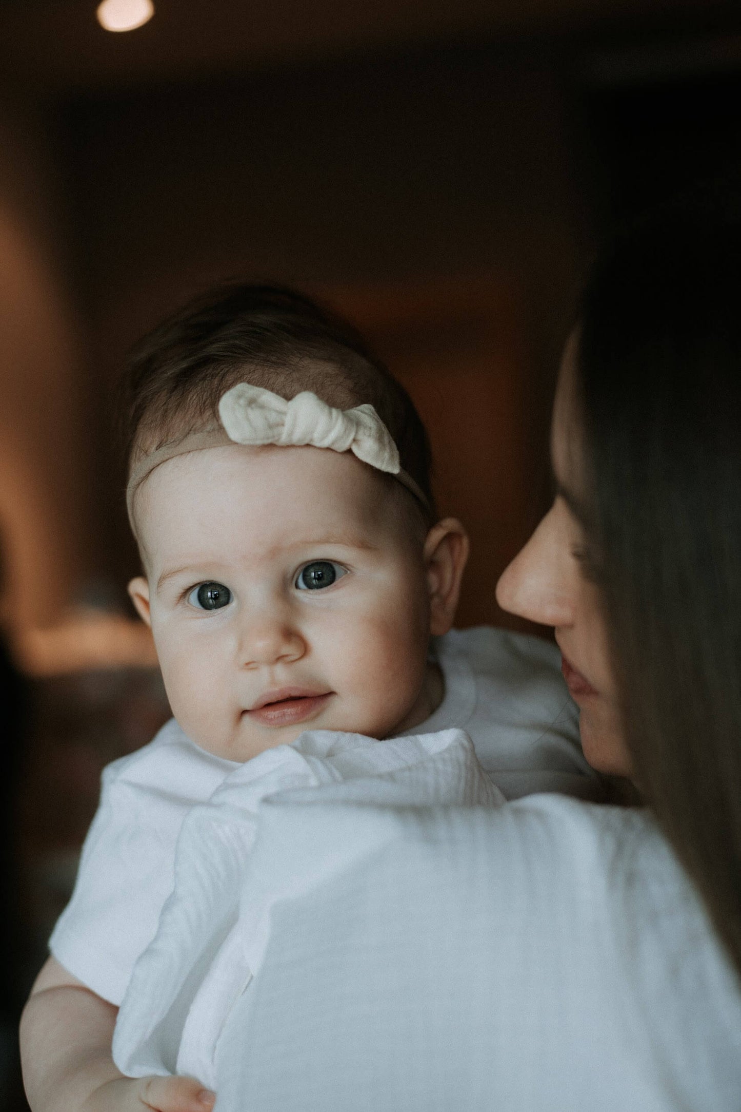 Trakice "Čvorčić" za bebe od muslina