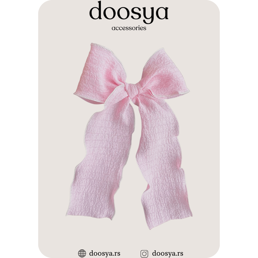 Velika mašna "Curly". (7 boja)