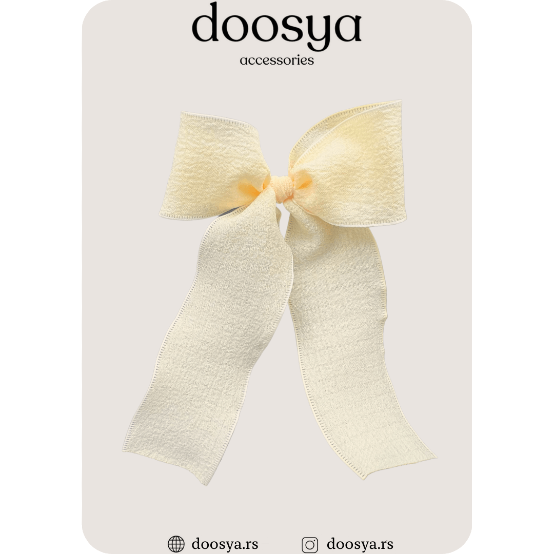 Velika mašna "Curly". (7 boja)