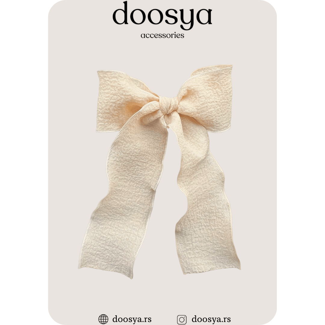 Velika mašna "Curly". (7 boja)