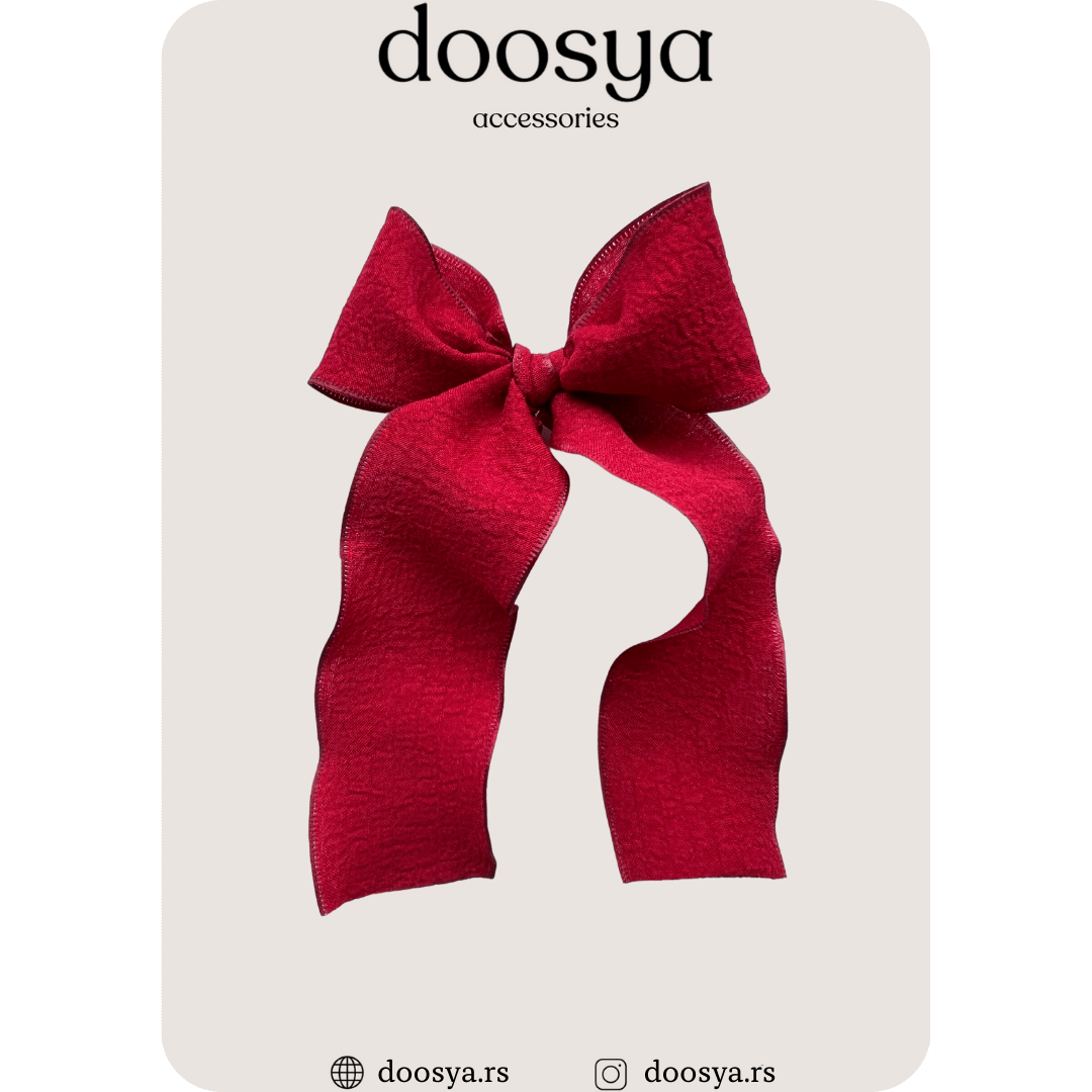 Velika mašna "Curly". (7 boja)