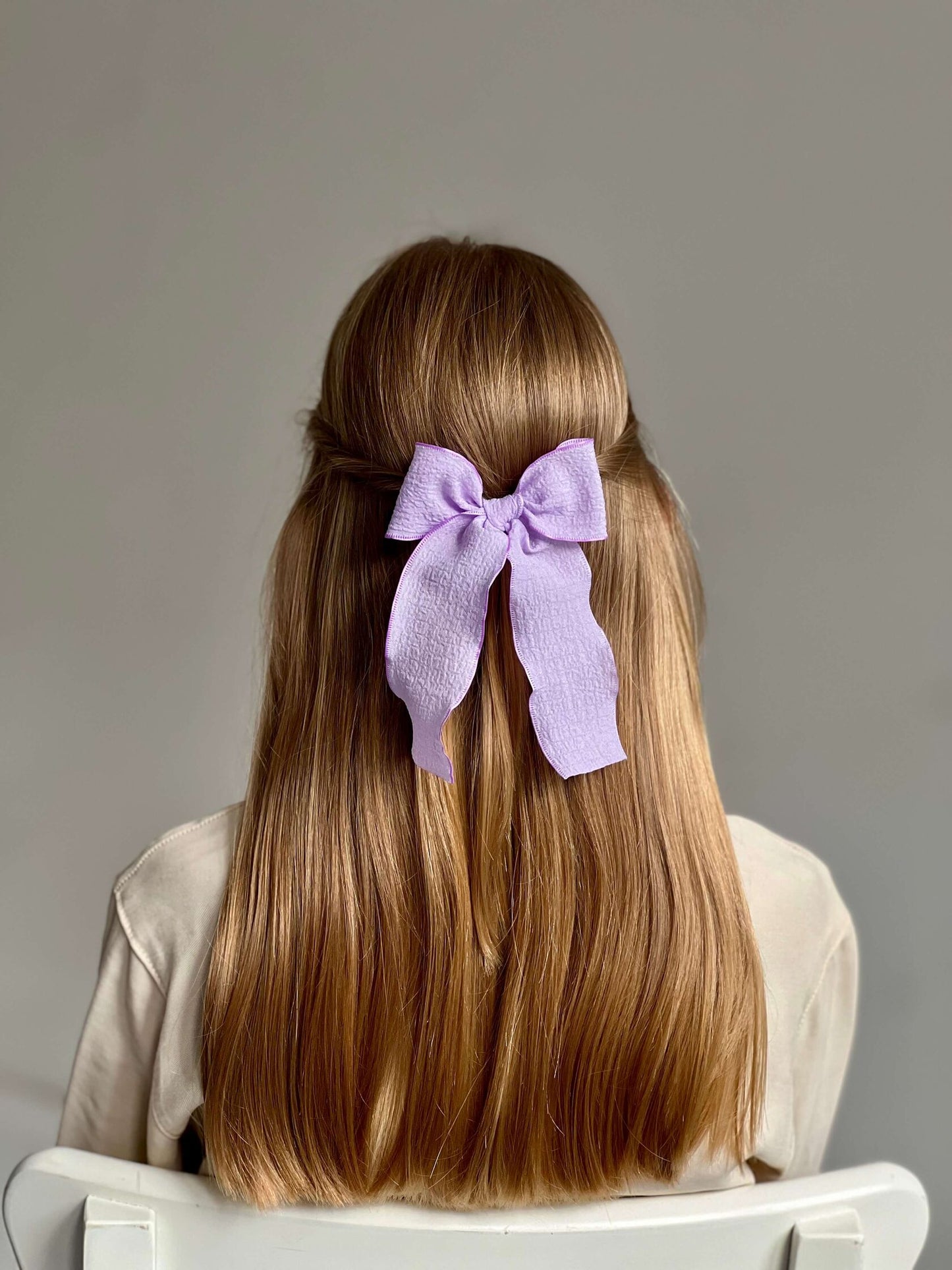 Velika mašna "Curly". (7 boja)