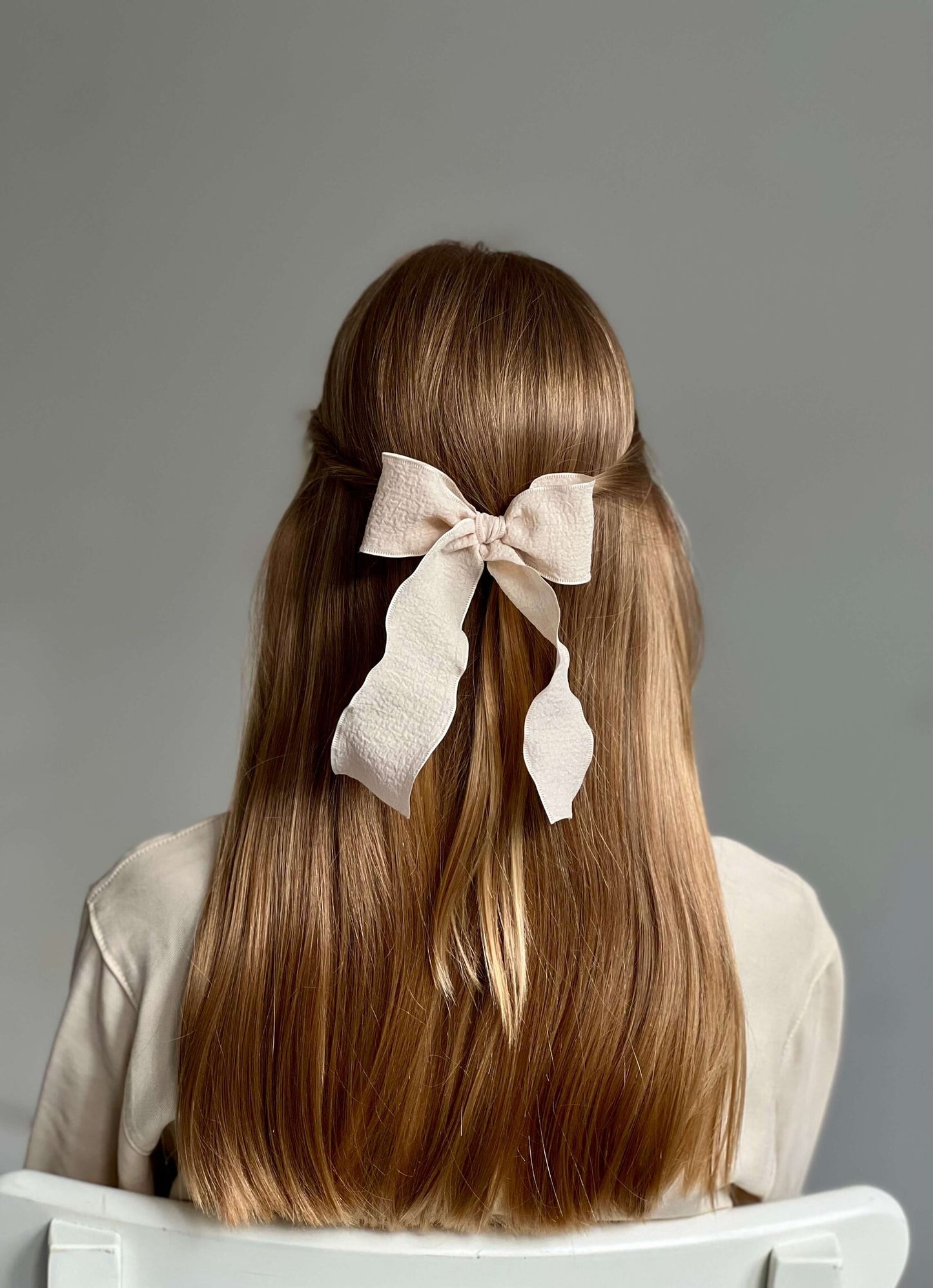 Velika mašna "Curly". (7 boja)